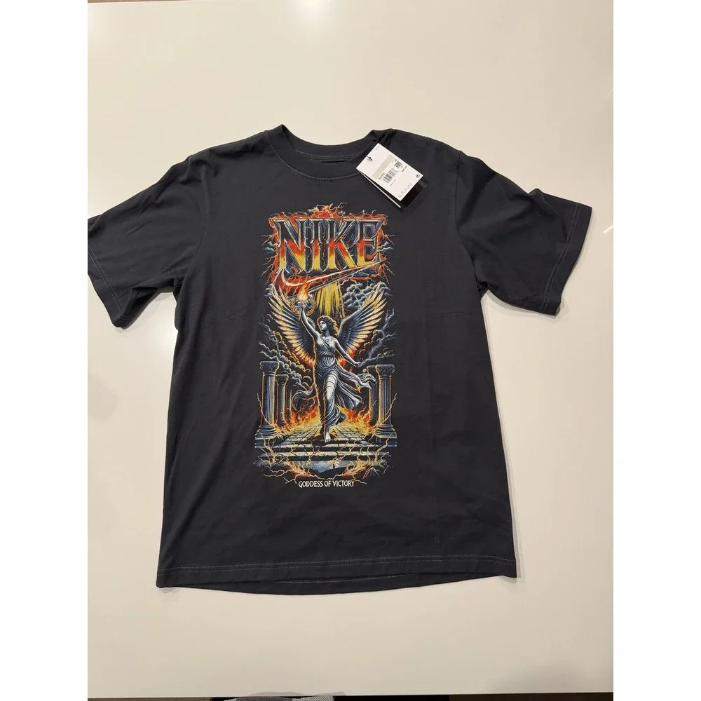 Nike Goddess of Victory Loose T-Shirt IM8623-045 Womens XS NWT